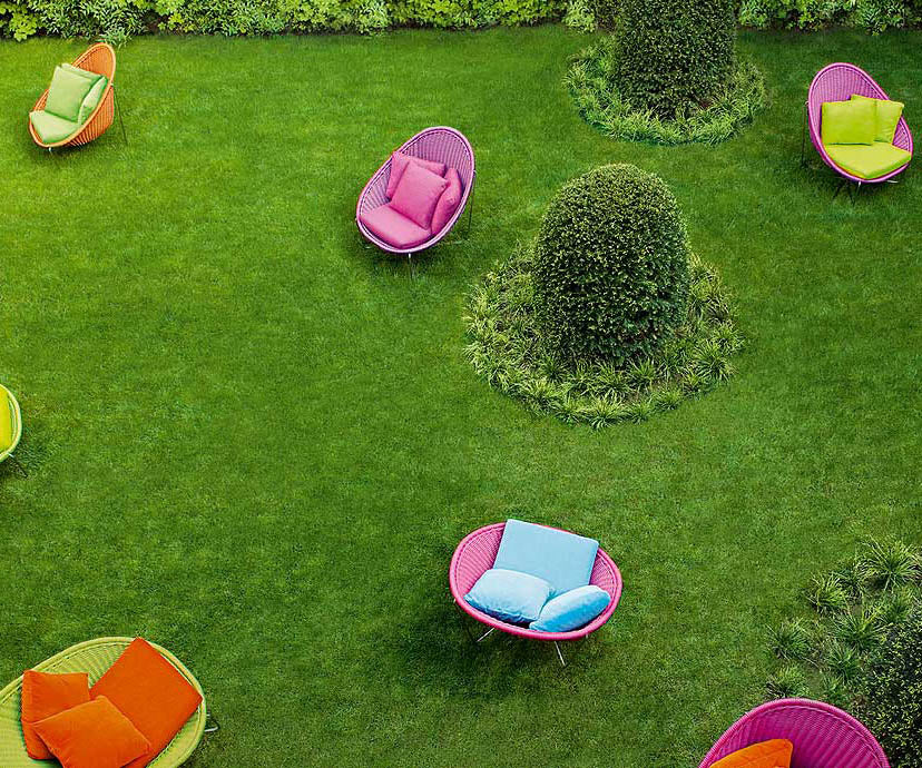 Modern Nido Outdoor Lounge Chair by Paola Lenti Stylish and Comfortable Seating Casa Design Group