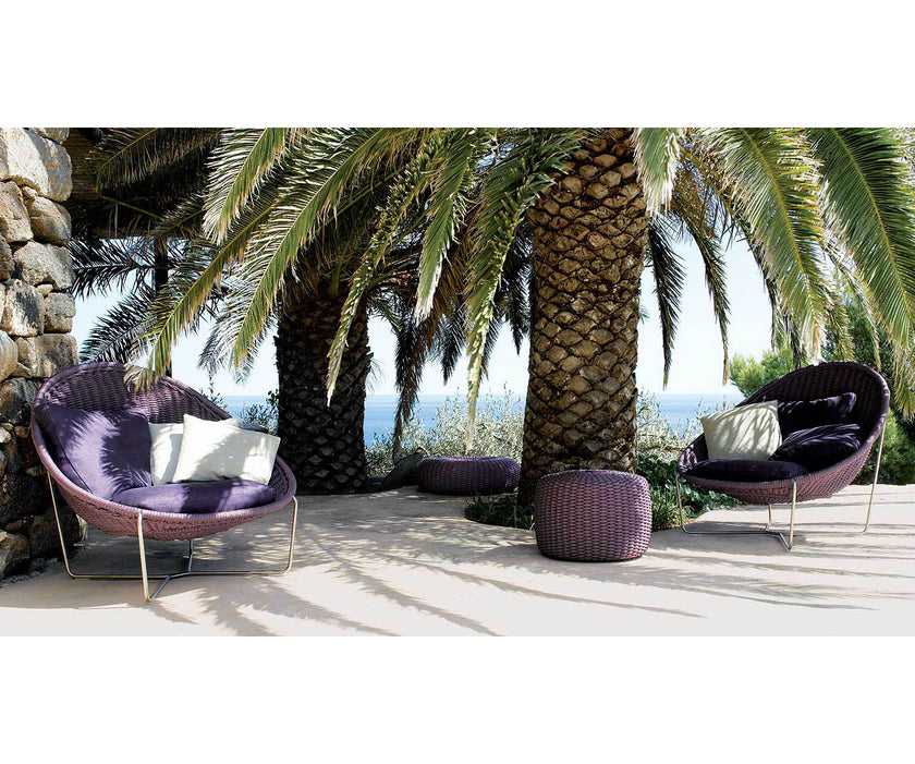 Modern Nido Outdoor Lounge Chair by Paola Lenti Stylish and Comfortable Seating Casa Design Group