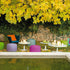 Stylish Nido Pouf by Paola Lenti Modern with Handwoven Rope Cord for Lounge Spaces Casa Design Group