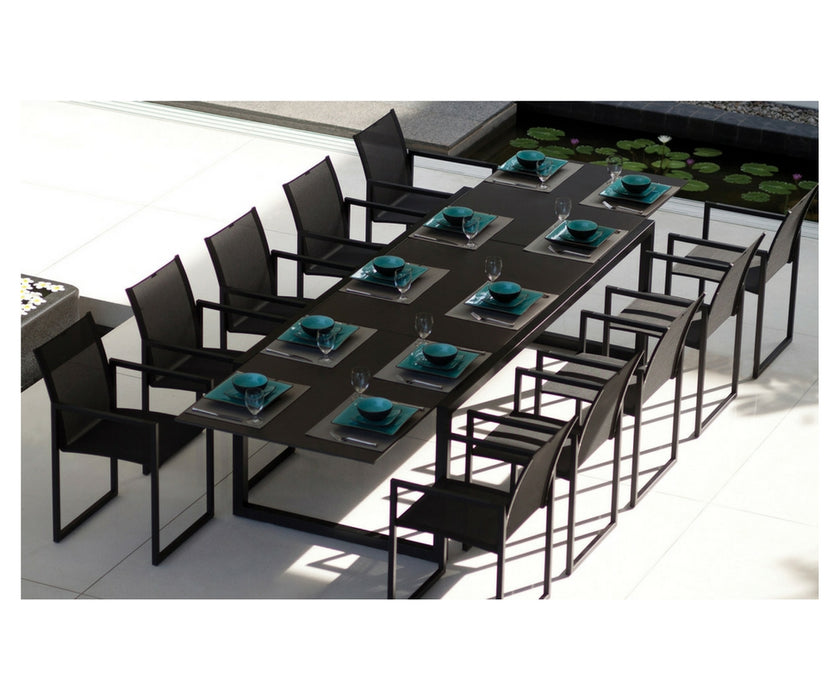 Luxury Ninix Extendable Outdoor Dining Table by Royal Botania Casa Design Group