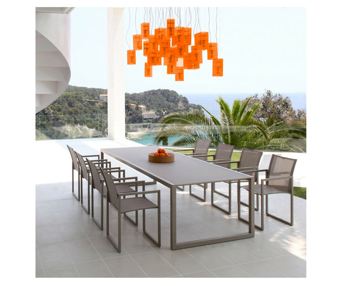 Luxury Ninix Extendable Outdoor Dining Table by Royal Botania Casa Design Group