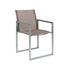 Minimalist Ninix Outdoor Dining Chair by Royal Botania Casa Design Group