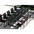 Minimalist Ninix Outdoor Dining Chair by Royal Botania Casa Design Group
