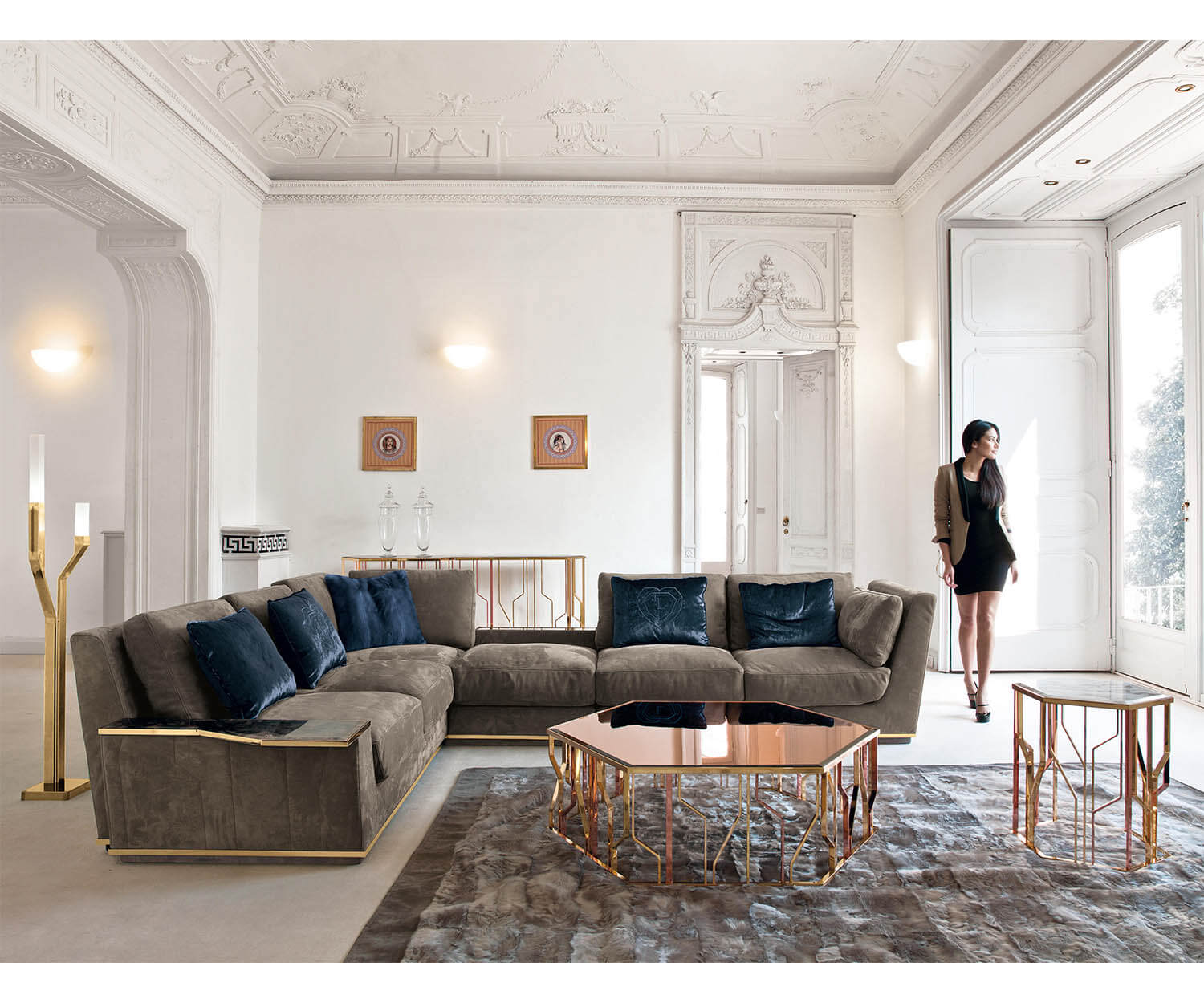 High end Nobu Sofa by Longhi Casa Design