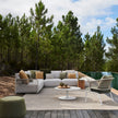 Contemporary Nodi Outdoor Sofa by Tribù with stainless steel frame and plush cushions | Casa Design Group