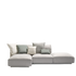 Contemporary Nodi Outdoor Sofa by Tribù with stainless steel frame and plush cushions | Casa Design Group