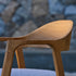 Luxury Nomad Outdoor Dining Chair by Tribù for high-end outdoor elegance | Casa Design Group