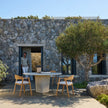 Luxury Nomad Outdoor Dining Chair by Tribù for high-end outdoor elegance | Casa Design Group