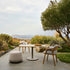 Luxury Nomad Outdoor Dining Chair by Tribù for high-end outdoor elegance | Casa Design Group