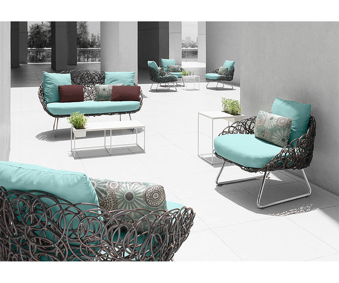 High end Noodle Loveseat by Kenneth Cobonpue Casa Design