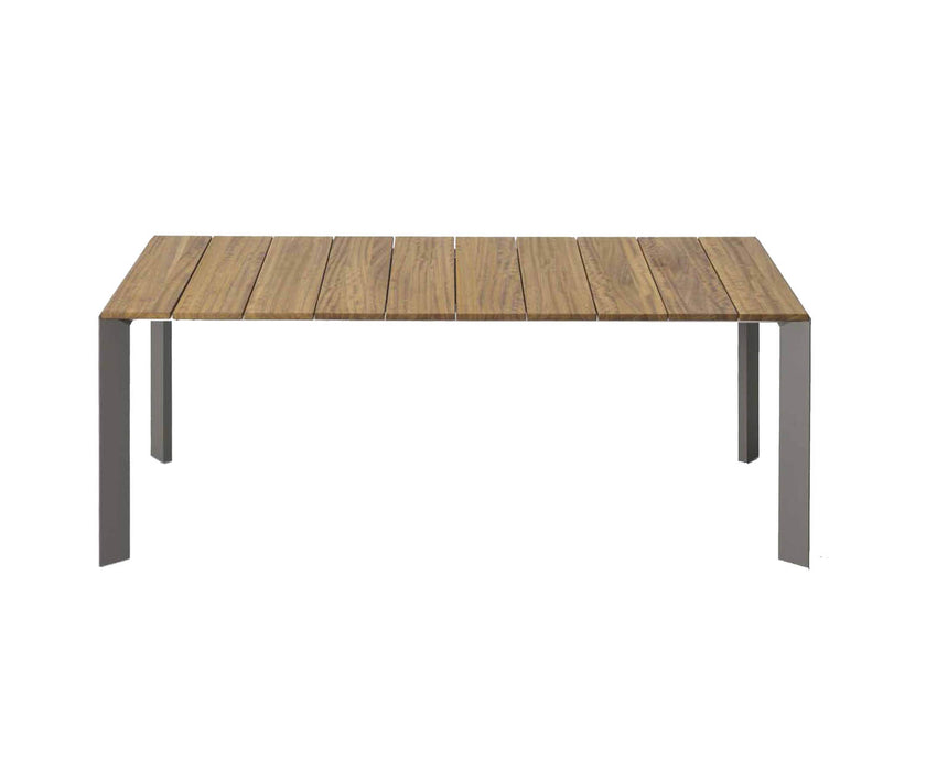 High end Nori Slatted Dining Table by Kristalia Casa Design