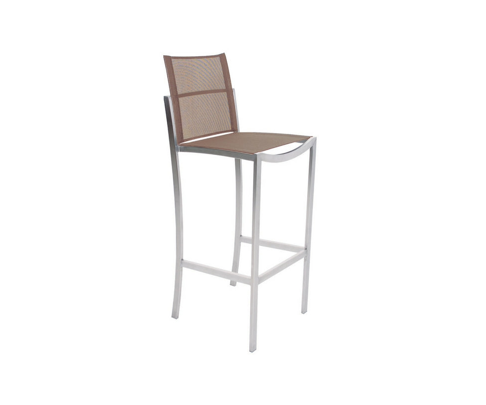 Stylish and Durable O-Zon Outdoor Barstool by Royal Botania Casa Design Group