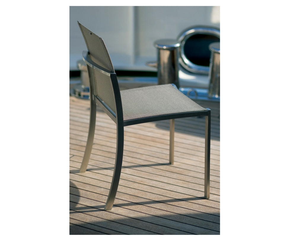 Durable and Elegant O-Zon Outdoor Dining Chair by Royal Botania Casa Design Group