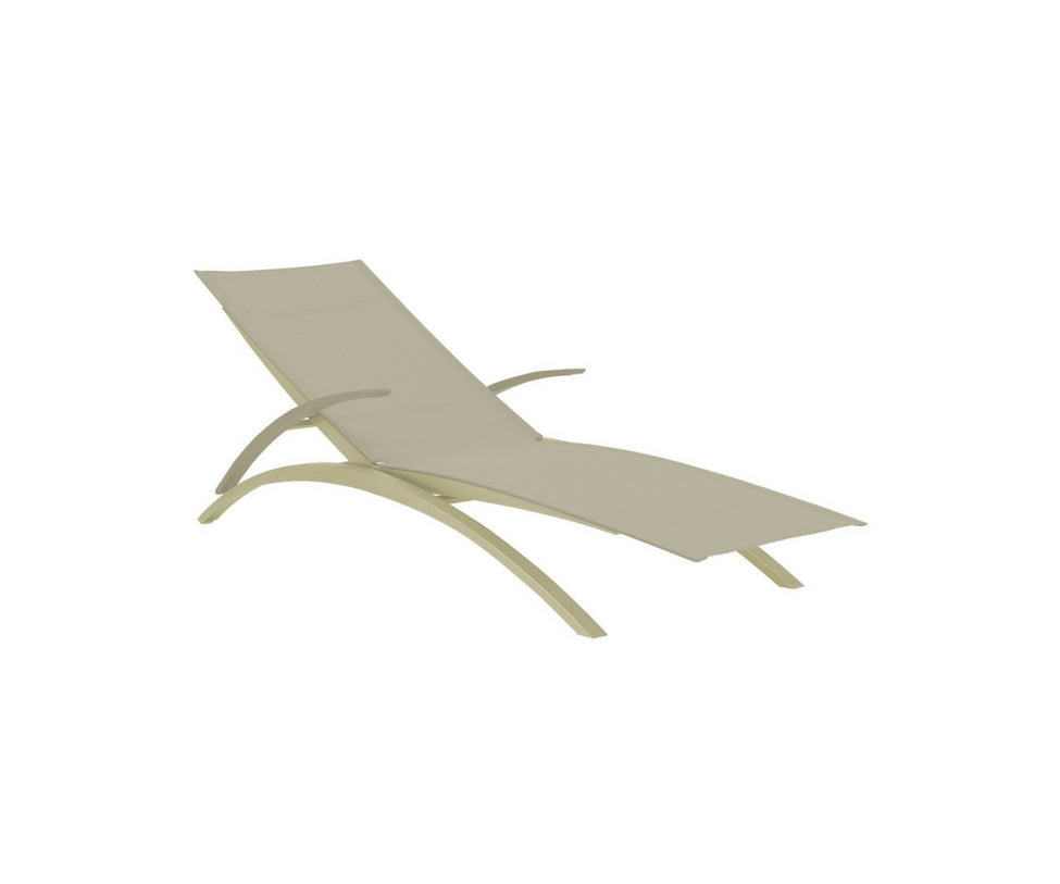 Outdoor Comfort and Luxury O-Zon Sun Lounger by Royal Botania Casa Design Group