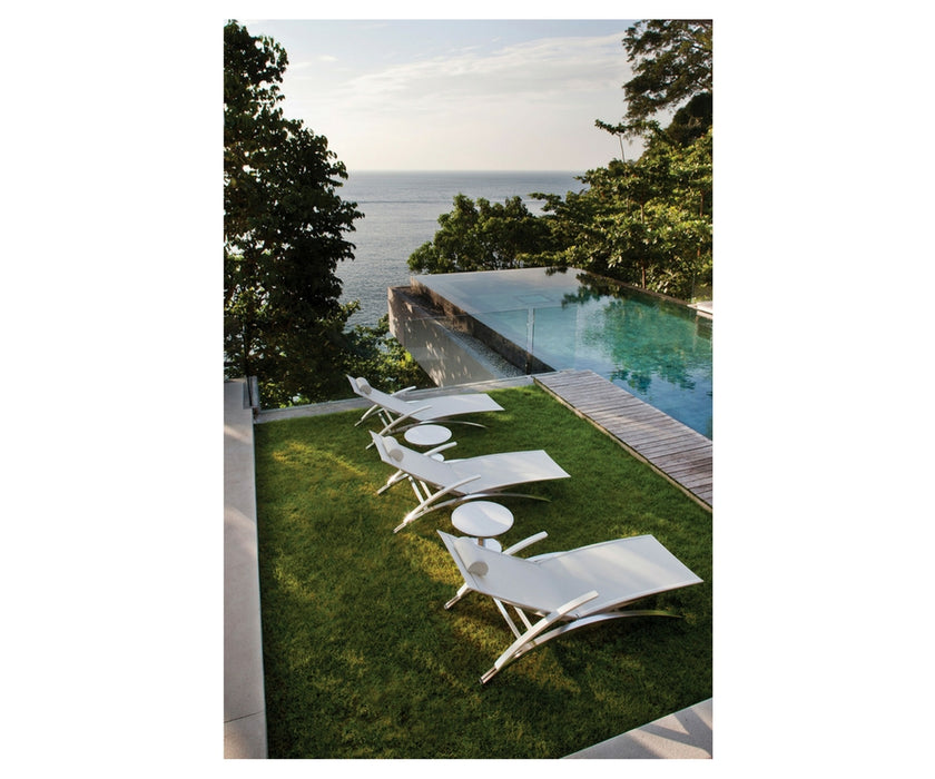Outdoor Comfort and Luxury O-Zon Sun Lounger by Royal Botania Casa Design Group