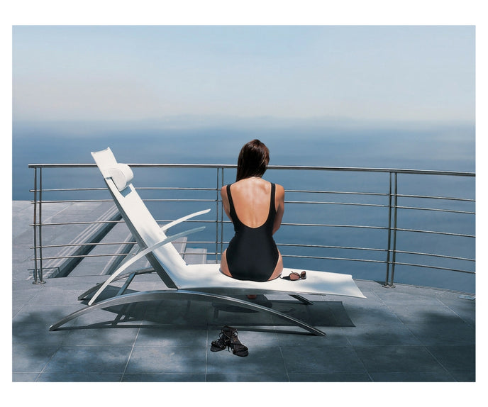 Outdoor Comfort and Luxury O-Zon Sun Lounger by Royal Botania Casa Design Group