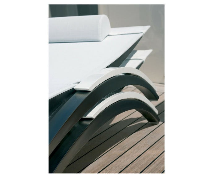 Outdoor Comfort and Luxury O-Zon Sun Lounger by Royal Botania Casa Design Group
