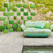 Comfortable Oasi Outdoor Modular Sofa Sectional with Removable Cushions by Casa Design