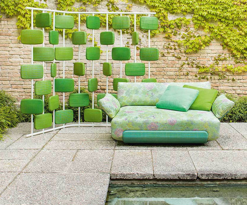 Comfortable Oasi Outdoor Modular Sofa Sectional with Removable Cushions by Casa Design