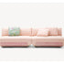 Comfortable Oasi Outdoor Modular Sofa Sectional with Removable Cushions by Casa Design