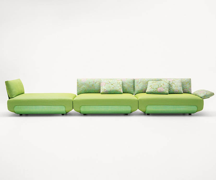 Comfortable Oasi Outdoor Modular Sofa Sectional with Removable Cushions by Casa Design