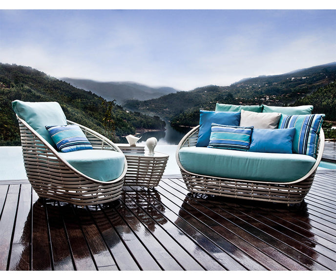 High end Oasis Lounge Chair by Kenneth Cobonpue Casa Design
