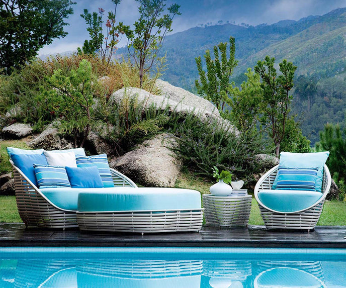 High end Oasis Lounge Chair by Kenneth Cobonpue Casa Design