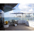 Durable marine-grade cantilever parasol by Tuuci – Casa Design Group