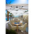 Luxury dual parasol by Tuuci with elegant marine-grade design – Casa Design Group
