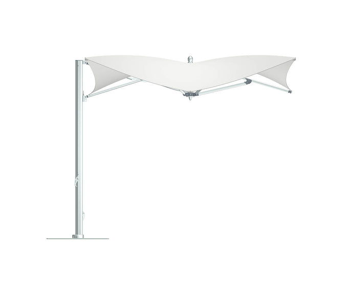 Durable luxury cantilever parasol by Tuuci Ocean Master Max Manta – Casa Design Group