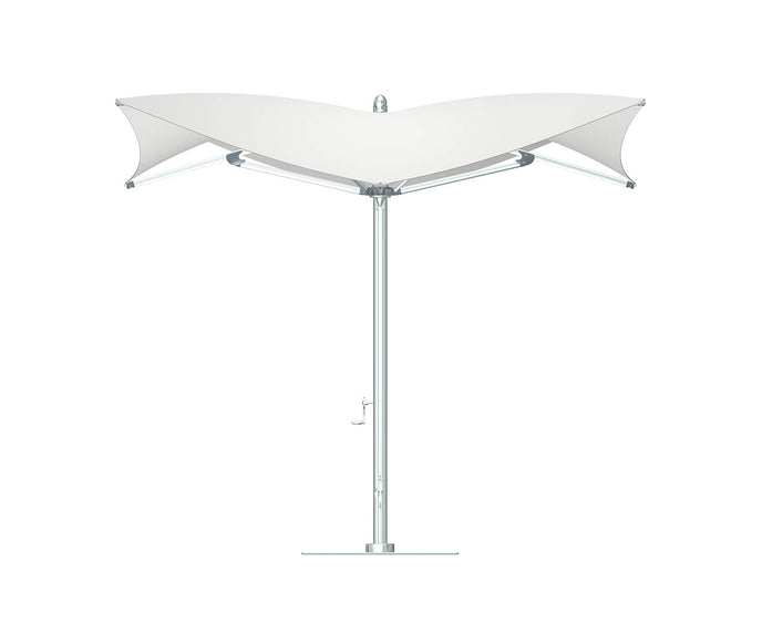 Durable luxury cantilever parasol by Tuuci Ocean Master Max Manta – Casa Design Group
