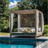 Luxury Tuuci Solanox Pergola with customizable walls and lighting Casa Design Group