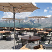 Contemporary Tuuci Ocean Master Zero Horizon outdoor parasol Casa Design Group
