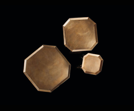 High End Octagon Tables by Henge Casa Design Group