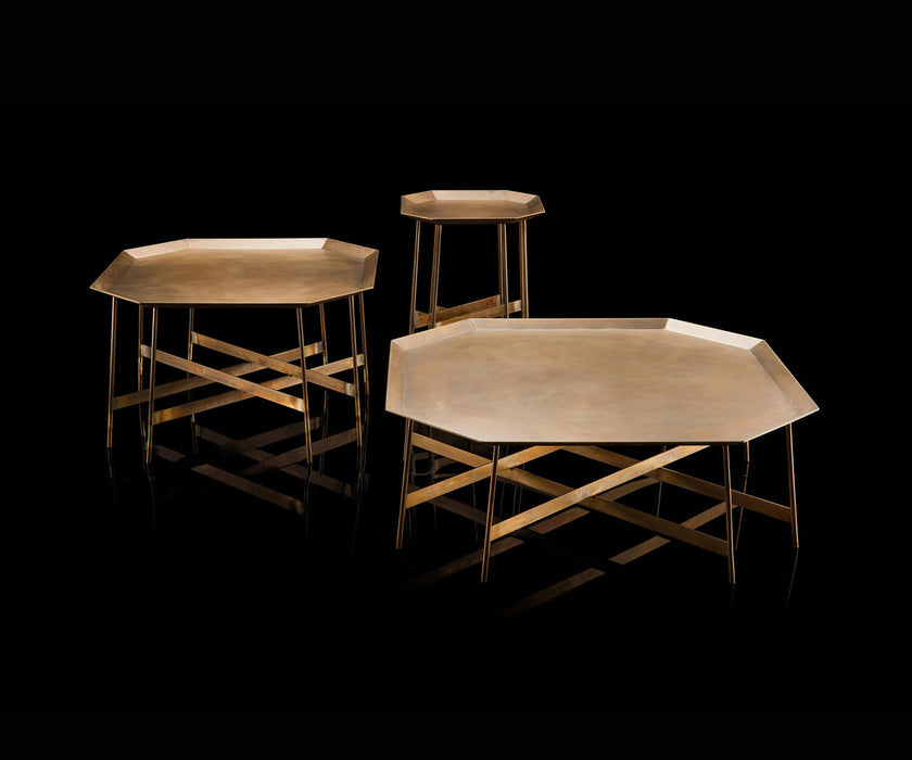 High End Octagon Tables by Henge Casa Design Group