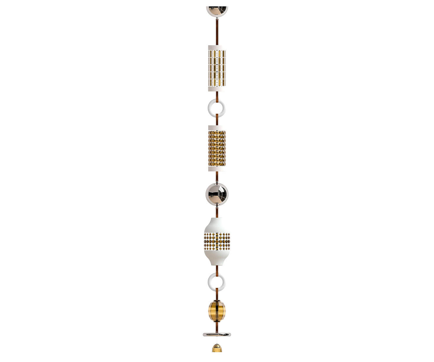 High end Odette Odile Hanging Lamp by Italamp Casa Design