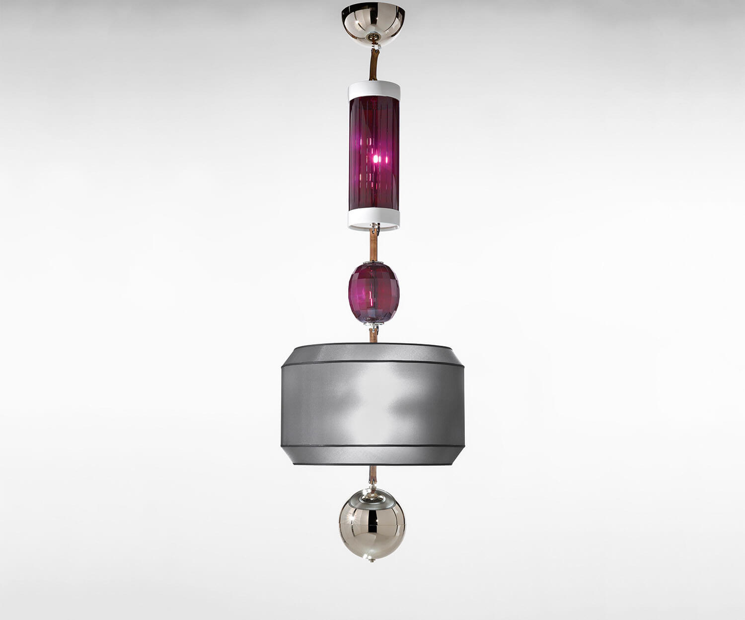 High end Odette Odile Hanging Lamp by Italamp Casa Design