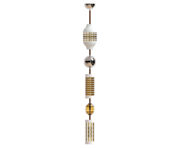 High end Odette Odile Hanging Lamp by Italamp Casa Design