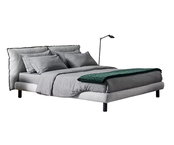 Oliver Elegant Upholstered Bed by Andrea Parisio for Meridiani | Casa Design Group