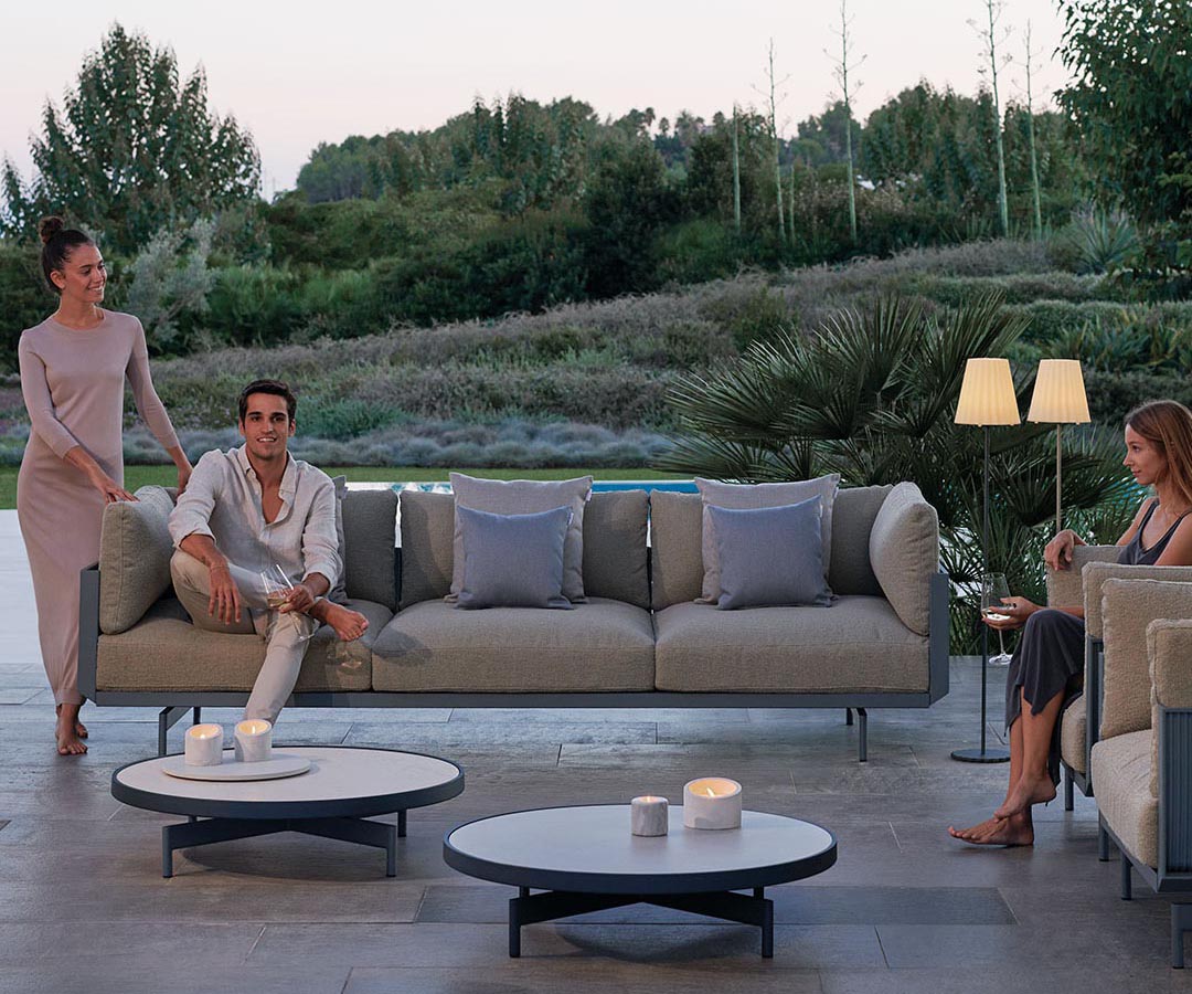 High End Onde 3 Seat Sofa by Gandia Blasco Casa Design Group