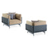 Onde Lounge Chair Gandia Blasco