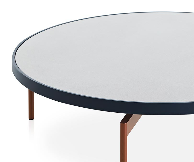 Onde Round Coffee Table Ø35"x14" Gandia Blasco 