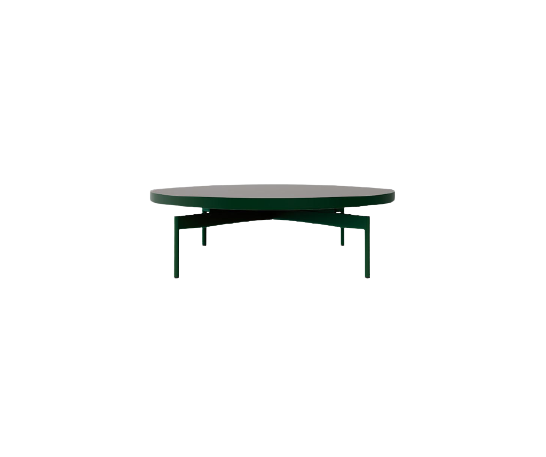 Onde Round coffee table Ø47&quot; Gandia Blasco