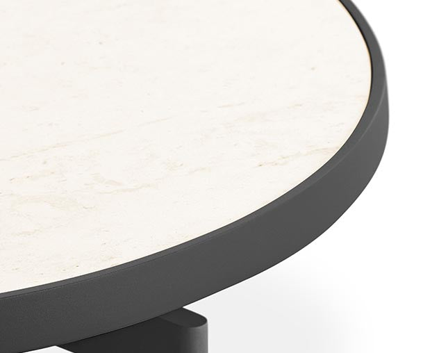 Onde Round coffee table Ø35 Gandia Blasco