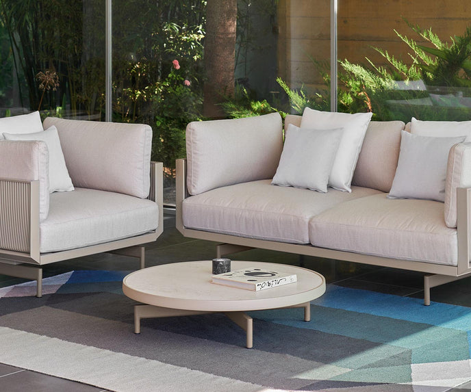 Onde Round coffee table Ø35 Gandia Blasco