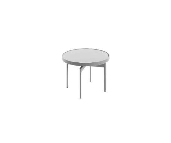 Onde Round coffee table Ø24 Gandia Blasco