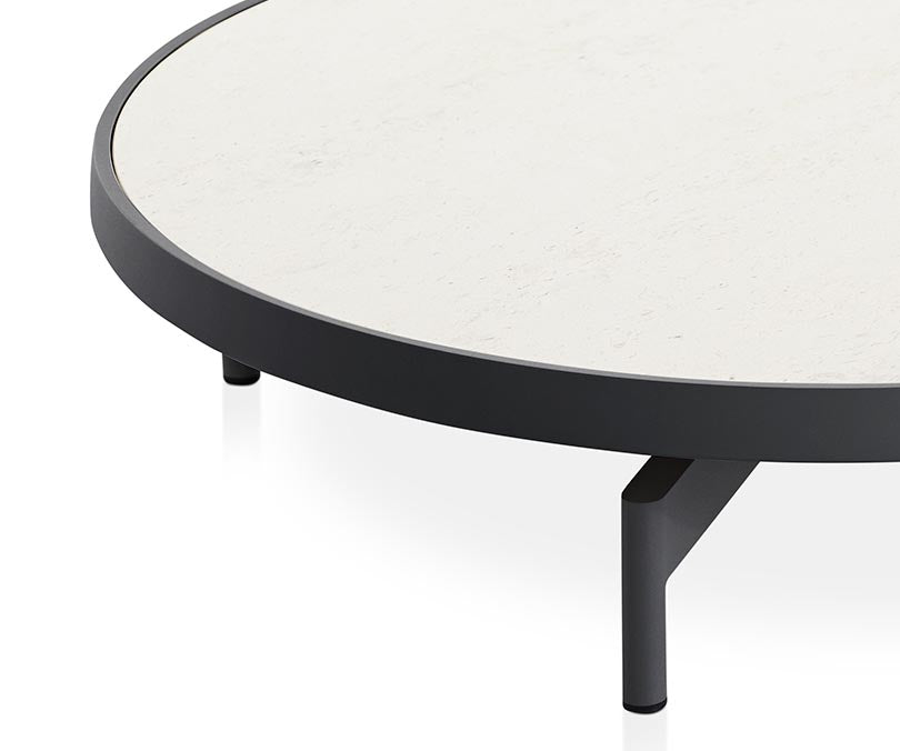 Onde Round coffee table Ø35 Gandia Blasco