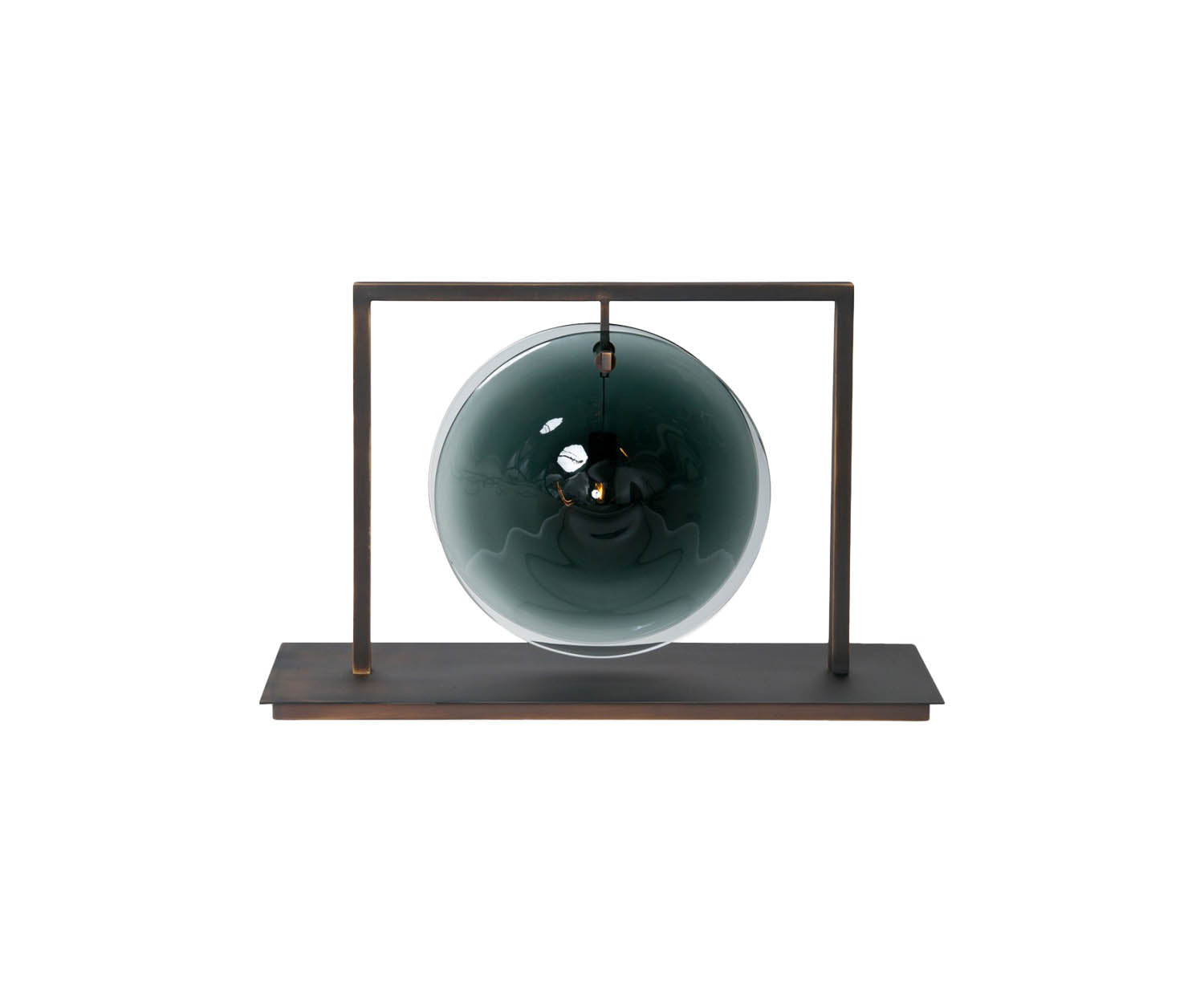 High end Orbe Gong Table Lamp by Veronese Casa Design
