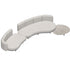 Elegant Organix Curved Outdoor Lounge Set by Royal Botania Casa Design Group