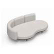 Elegant Organix Curved Outdoor Lounge Set by Royal Botania Casa Design Group